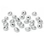 10buc margele nisip teardrop silver 4x4mm  (RTS0 30)