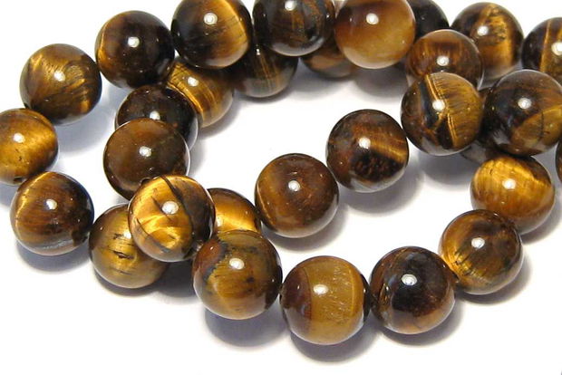 Tiger Eye, 8 mm