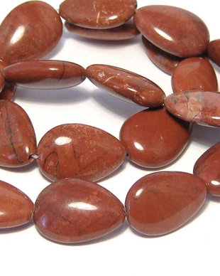 Red Stone, lacrima, 18x13x6 mm