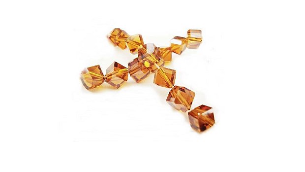 1b cub cristal, caramel 6x6mm (GNPE 19)