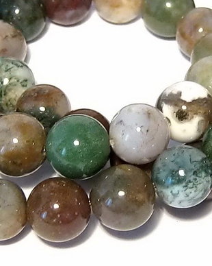 Agate Indiene, 8 mm