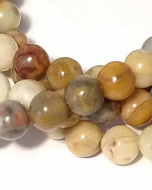 Agate Crazy, 4 mm