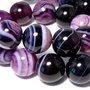 Agate naturale, 12 mm