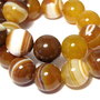Agate naturale, 12 mm