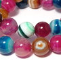 Agate naturale, 12 mm