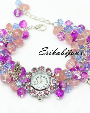 Bratara ceas purple
