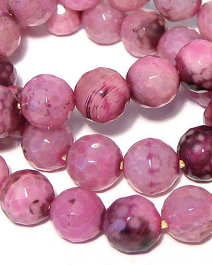 Agate naturale, 8 mm