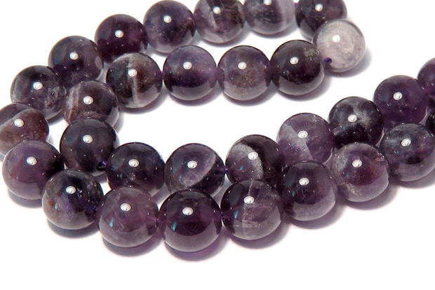 Amethyst natural, 8 mm