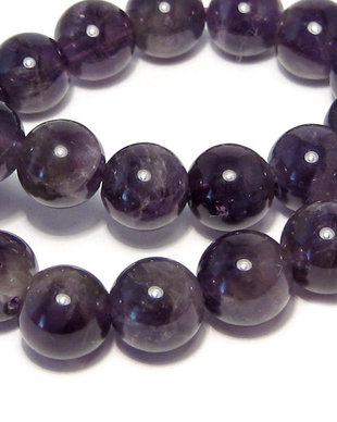 Amethyst natural, 6 mm