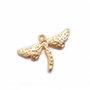 1b Charm placat aur Libelula  27x15mm (GPLAK 107)
