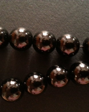 MARGELE SINTETICE NEGRE - 14 MM