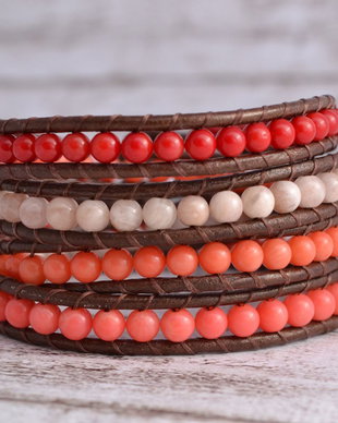 Bratara wrap ''Coralia''