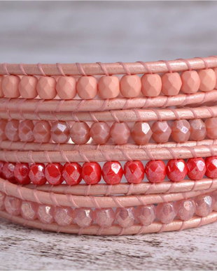 Bratara wrap ''Blush''