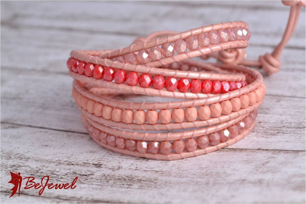 Bratara wrap ''Blush''