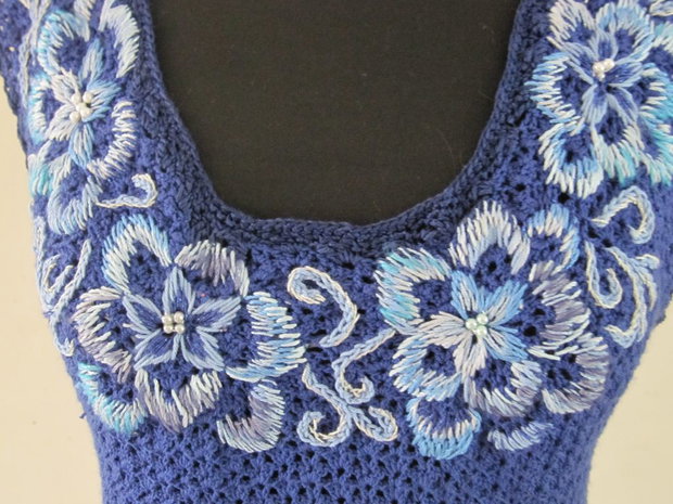 bluza TOP CROSETATA MANUAL