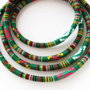 Snur bumbac model tribal 6mm  (50cm) (RTS0 34)