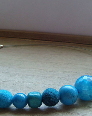 Colier "Blue Sea"
