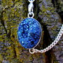 Bratara talisman druzy DEEP BLUE reducere 30%