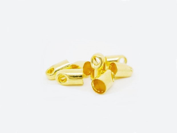 2b Capat snur aurit 7x4mm (GPLAK 114)