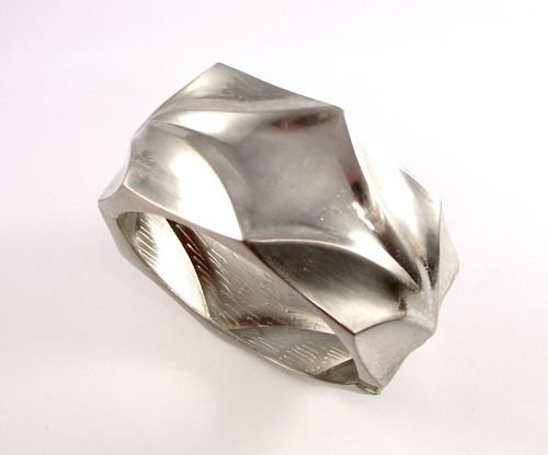 6047 - Baza bratara, balama, aliaj metalic argintiu