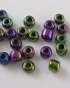 LMN300 - margele nisip curcubeu 3 mm