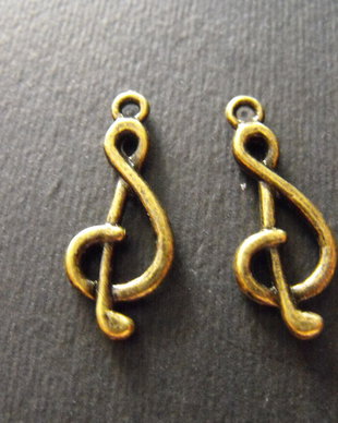 PANDANTIV BRONZ CHEIA SOL - 28 X 11 MM