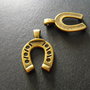 PANDANTIV POTCOAVA BRONZ - 28 X 18 MM