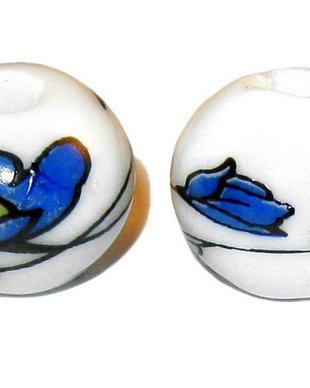 Margele din portelan, 12 mm
