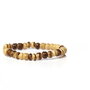 10b rondele heishi  lemn cocos natur  4mm (GSLAK 006)