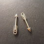 PANDANTIV SAGEATA  - 23 X 4 MM
