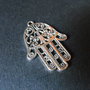 PANDANTIV MANA HAMSA - 35 X 24 MM