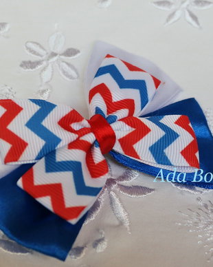 Agrafa  cu  model zig-zag