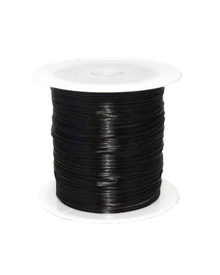 Guta elastica, 0.8 mm, neagra
