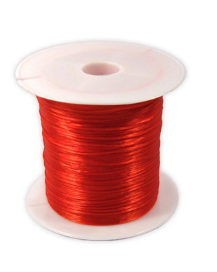 Guta elastica, 0.8 mm, rosie