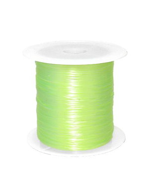 Guta elastica, 0.8 mm, verde fosforescent