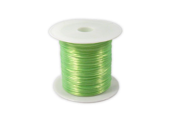 Guta elastica, 0.8 mm, verde deschis