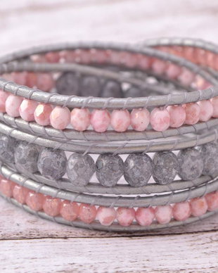 Bratara wrap ''Marble'