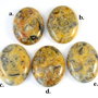6110 - (1buc) Cabochon, agata crazy lace, oval, aprox.40x30mm