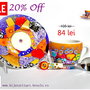 Set Ceasca cu Farfurie GOA Colours from Goa Collection