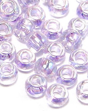 Margele TOHO, 8/0, Dyed-Rainbow Lavender Mist - 20 de grame