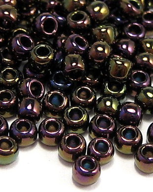 Margele TOHO, 11/0, Metallic Iris Purple-10 grame-85