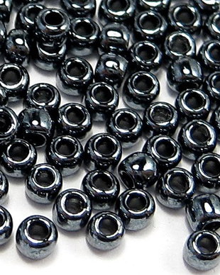 Margele TOHO, 11/0, Metallic Hematite-10 grame