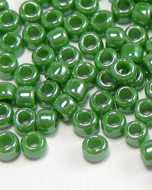 Margele TOHO, 11/0, Opaque-Lustered Mint Green
