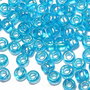 Margele TOHO, 11/0, Transparent Rainbow Aquamarine