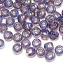 Margele TOHO, 11/0, Transparent Rainbow Sugar Plum