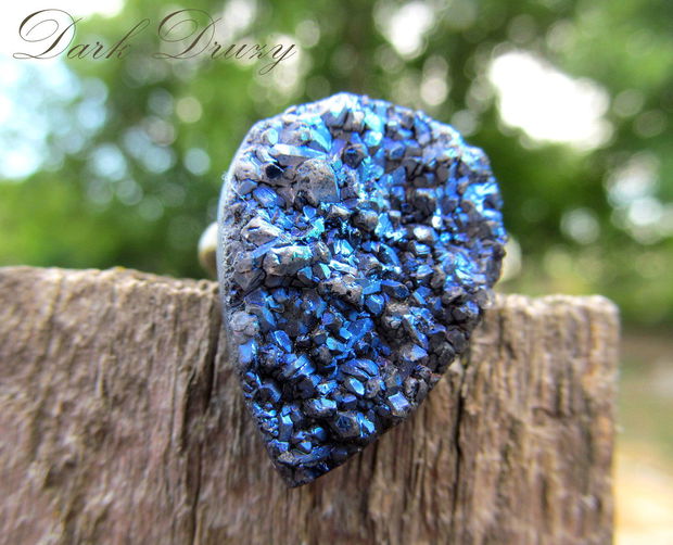 Inel piatra DARK DRUZY