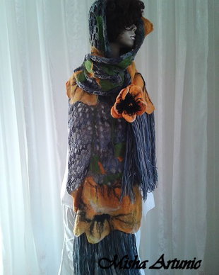 Sal crosetat si impaslit - Bohemia Yellow