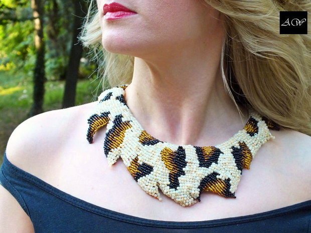 Colier ANIMAL PRINT