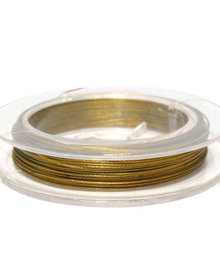Sarma din otel siliconata, 0.38 mm, bronz