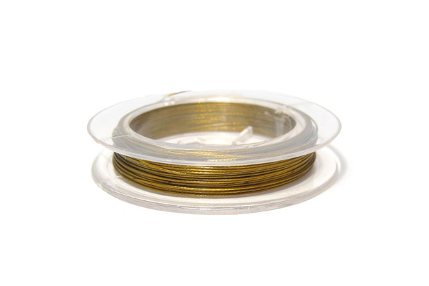 Sarma din otel siliconata, 0.38 mm, bronz
